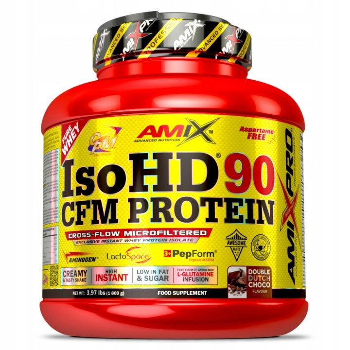 IsoHD 90 CFM Protein 1800g milk vanilla Packaging status original