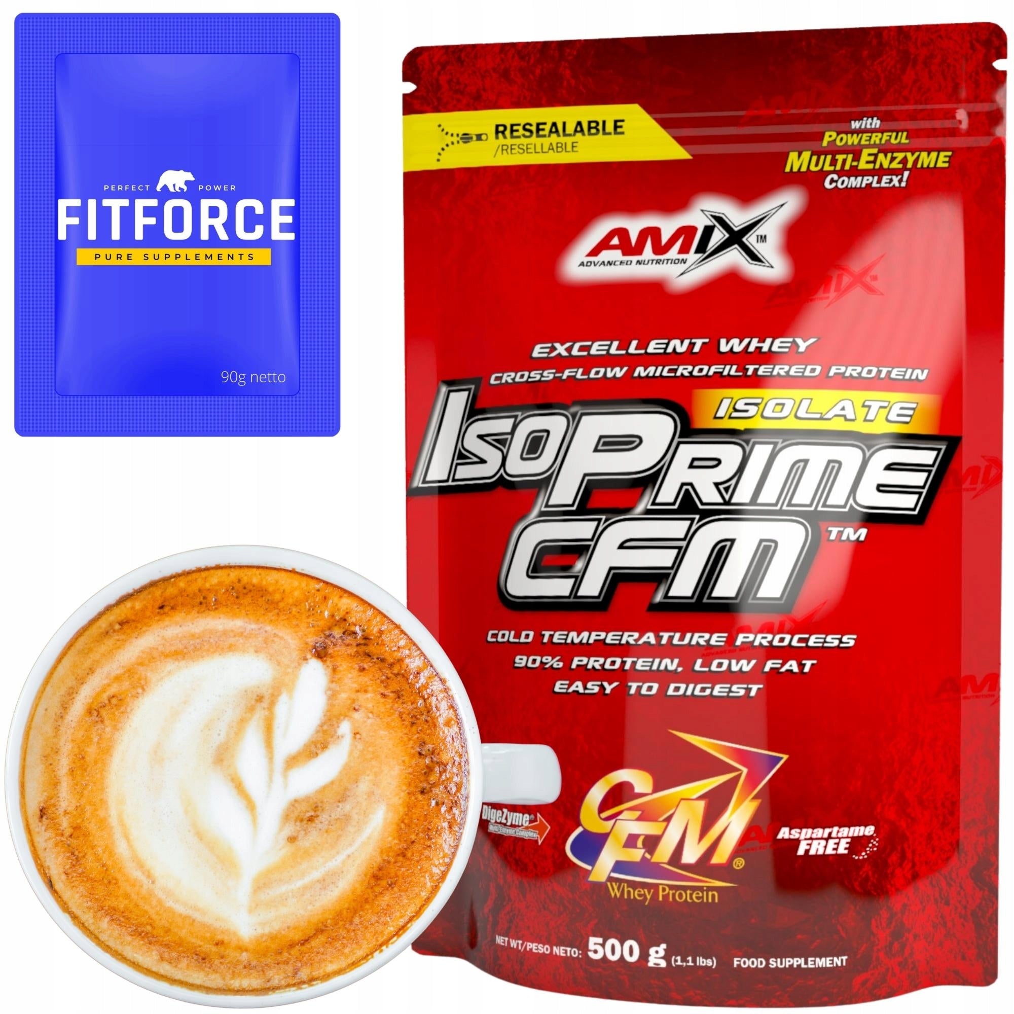 IsoPRIME CFM 500g moca choco coffee Packaging status original