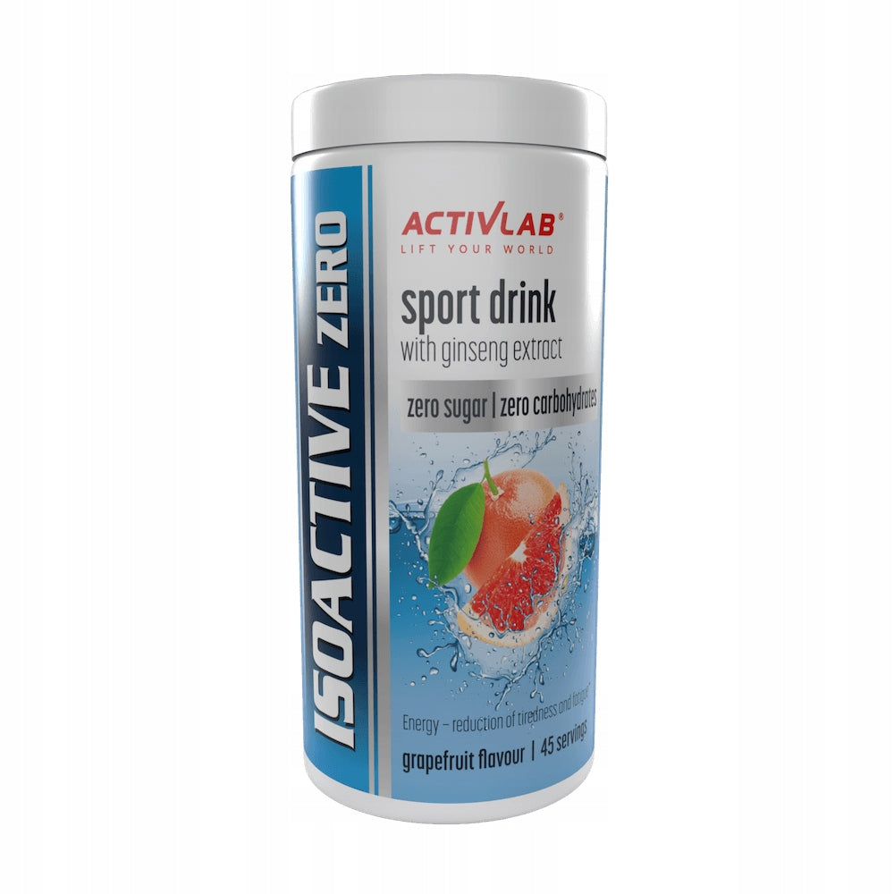 Isoactive ZERO grapefruit multivitamin powder 225G Activlab