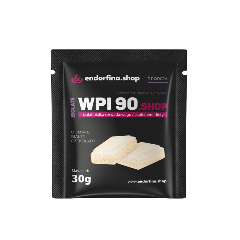 Isolate WPI90.shop white chocolate 30g Endorfina.shop