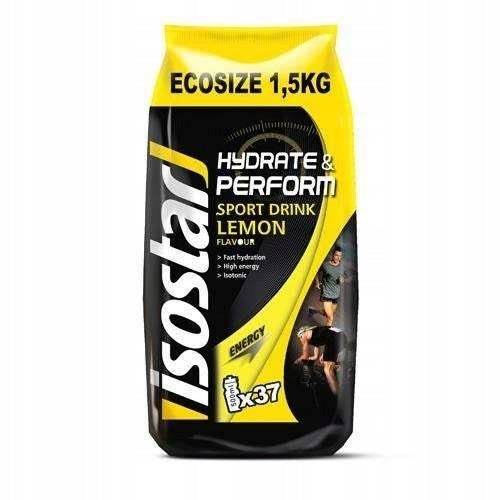 Isostar Hydrate Perform Isotonic Lemon Carbohydrates Electrolytes 1500 g Brand Isostar