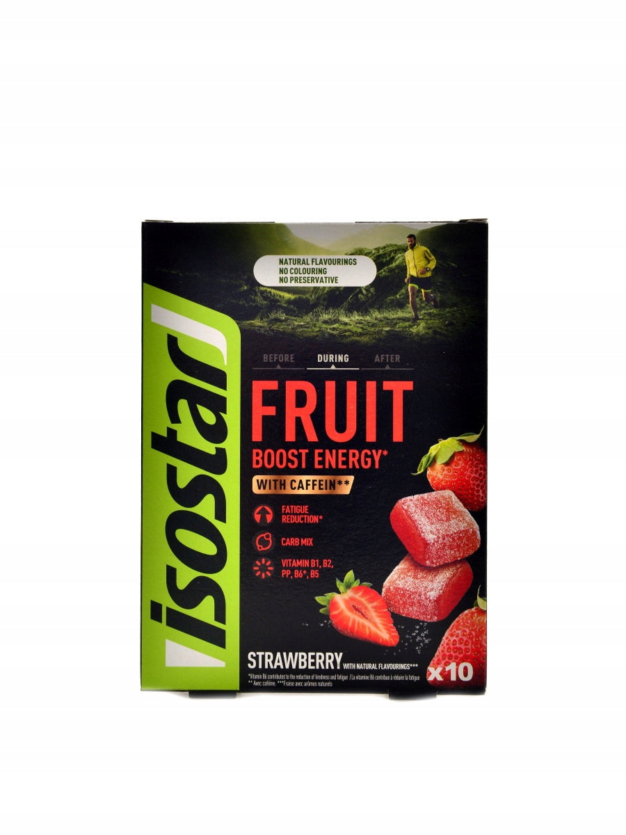 Isostar high energy fruit boost 100 g meruňka Expiration date at least six months from the date of purchase
