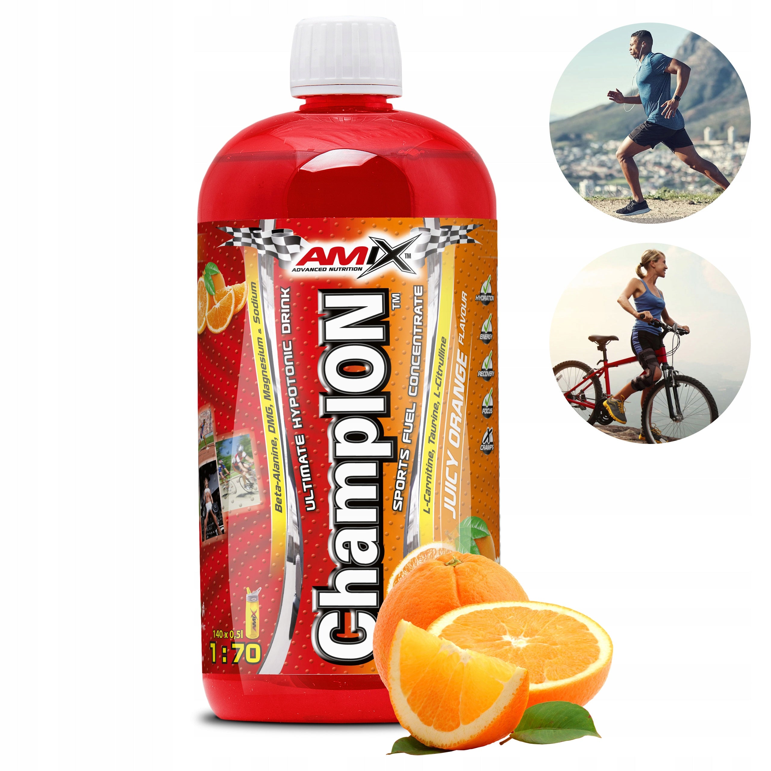 Isoton Iso - Amix Champion - 13 flavors! - Hydration