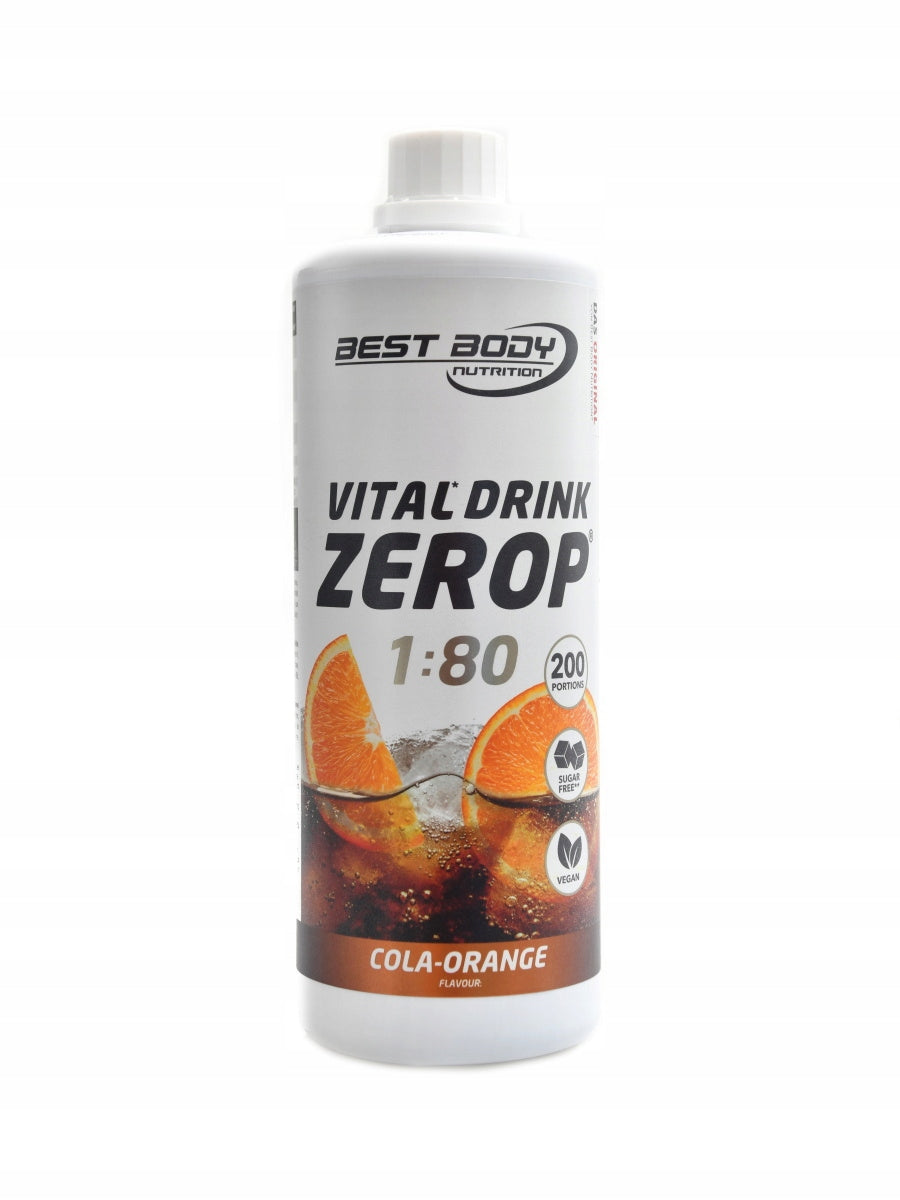 Isotonic Best Body Nutrition CONCENTRATE COLA ORANGE 1000 ml
