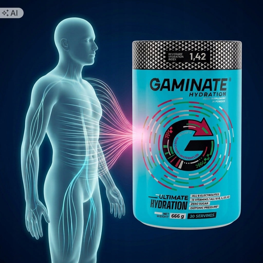 Isotonic Electrolytes Without Sugar GAMINATE Hydration Cherry-Arbuz 666 g 2 pcs Expiration date at least 1 year from the date of purchase