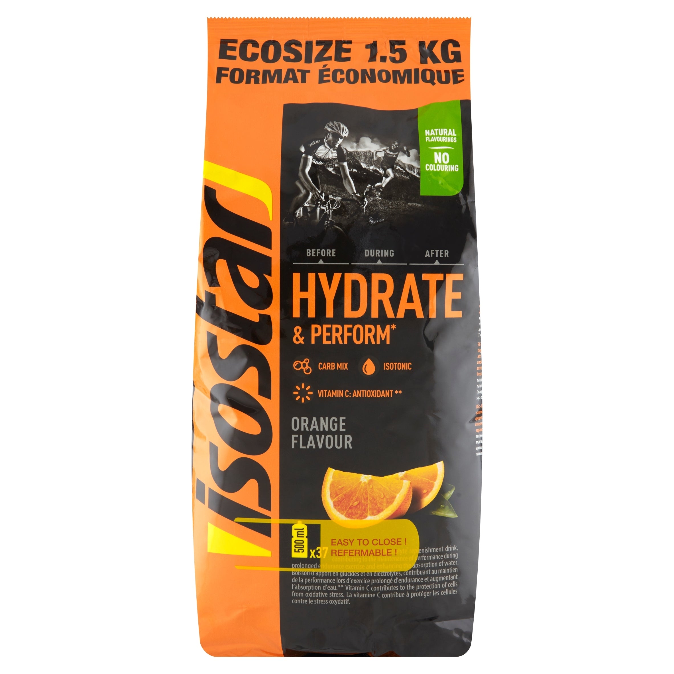Isotonic ISOSTAR Concentrate Hydrate&Perform Orange (1500 g) Expiration date at least six months from the date of purchase
