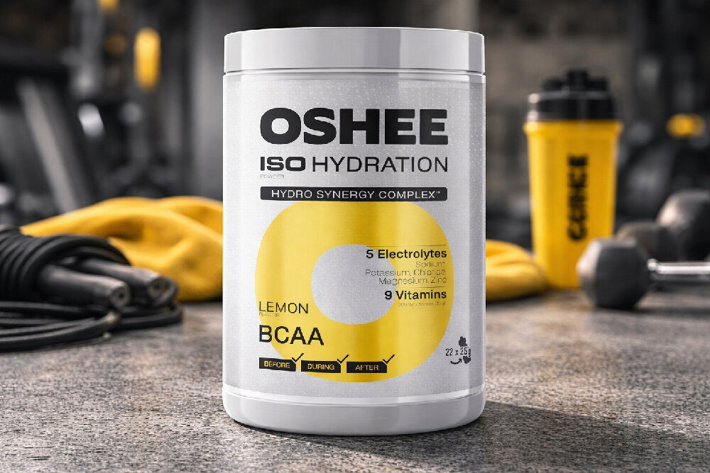 Isotonic OSHEE Iso Hydration Lemon (550 g) Flavor lemon