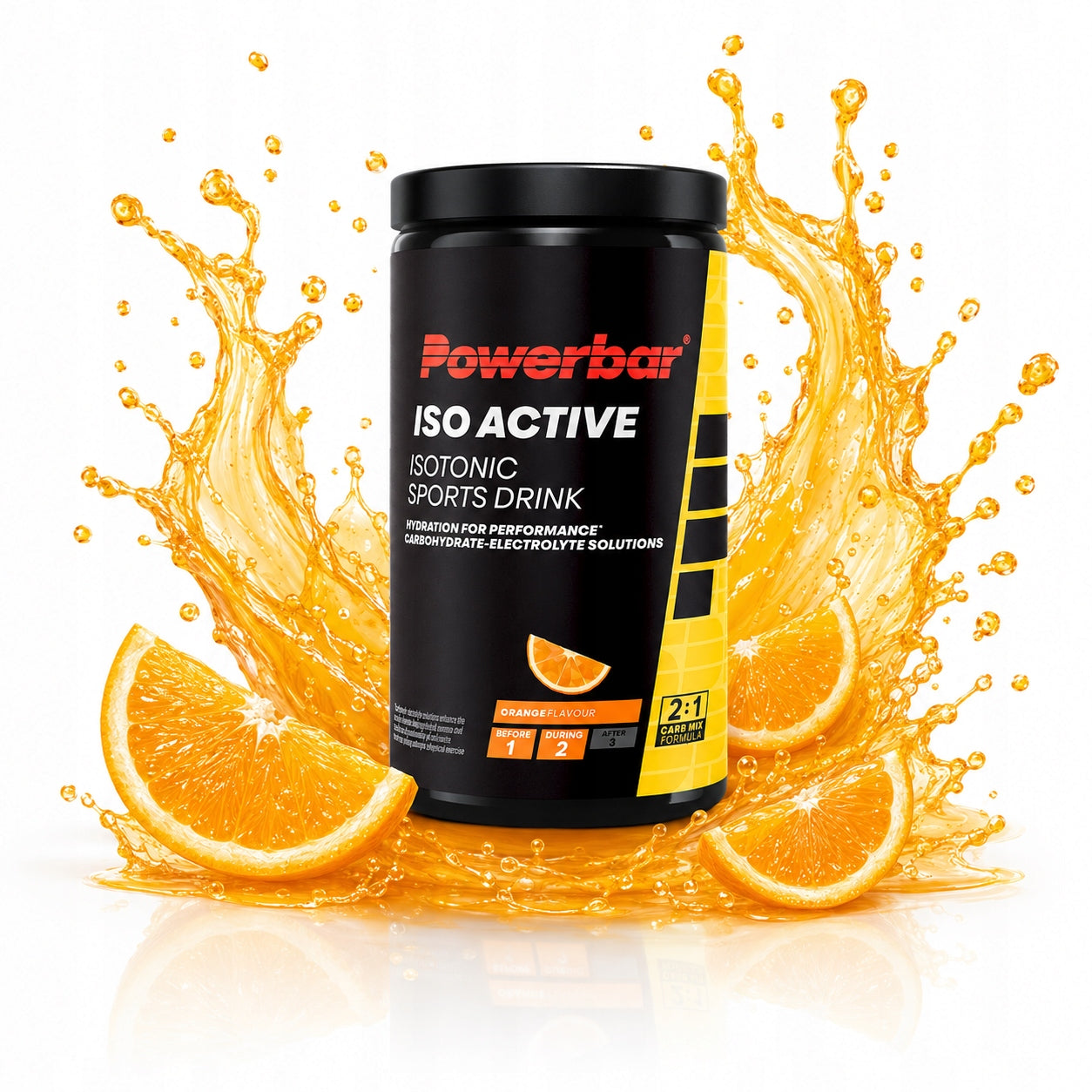 Isotonic PowerBar Orange 600 g isotonic drink electrolytes for training