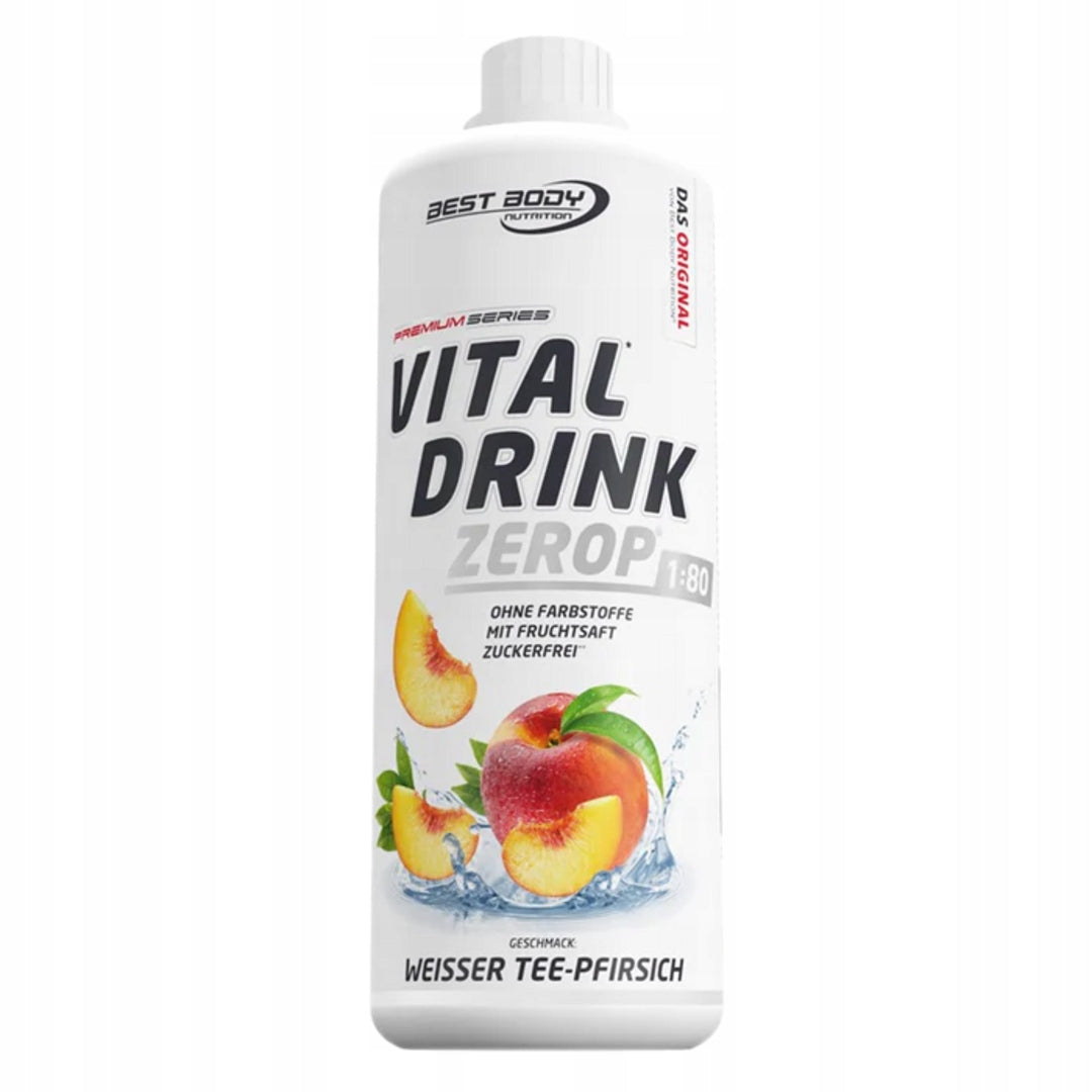 Isotonic liquid Best Body Nutrition 1000 ml Pineapple without sugar vegan Packaging status original