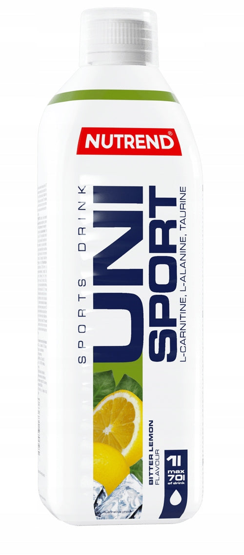 Isotonic liquid Nutrend Unisport lemon flavour 1000 ml