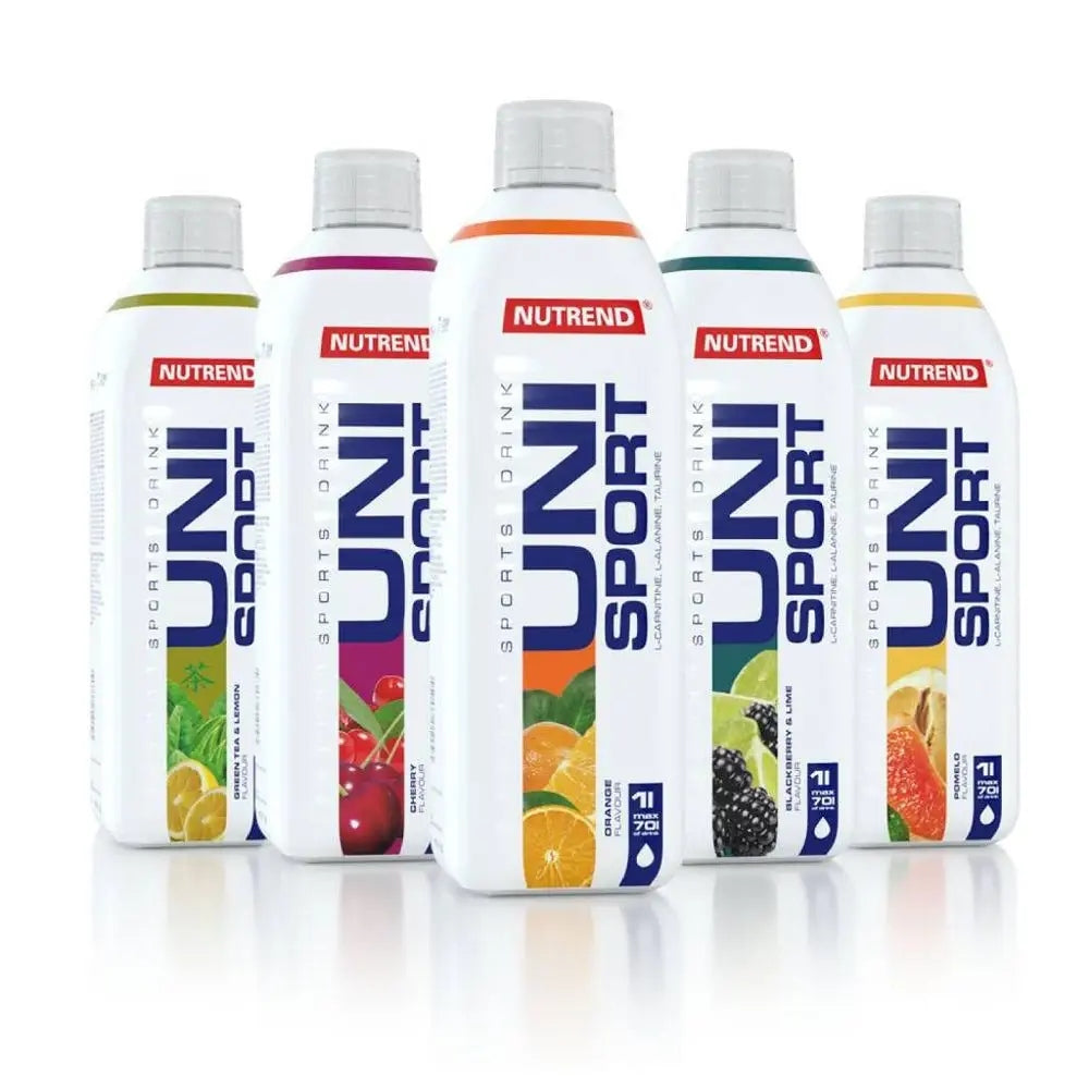 Isotonic liquid Nutrend Unisport orange flavour 1000 ml Manufacturer code NUT/UNISPO/1//POM