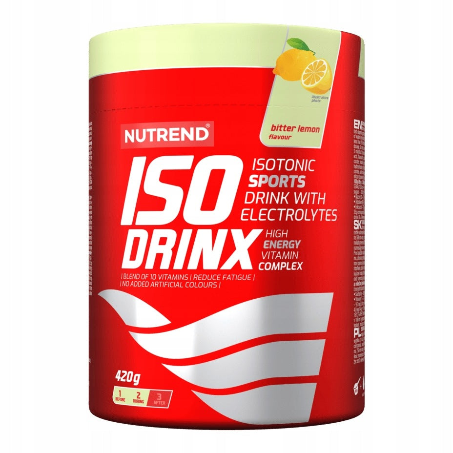 Isotonic powder Isodrinx NUTREND lemon flavour 420g