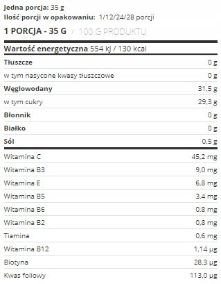 Isotonic powder Isodrinx NUTREND orange flavour 420g Expiration date at least 3 months from the date of purchase