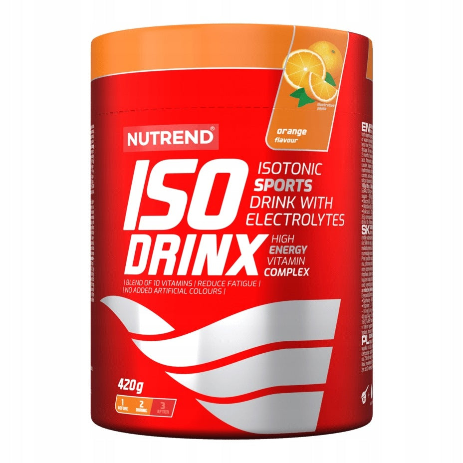 Isotonic powder Isodrinx NUTREND orange flavour 420g