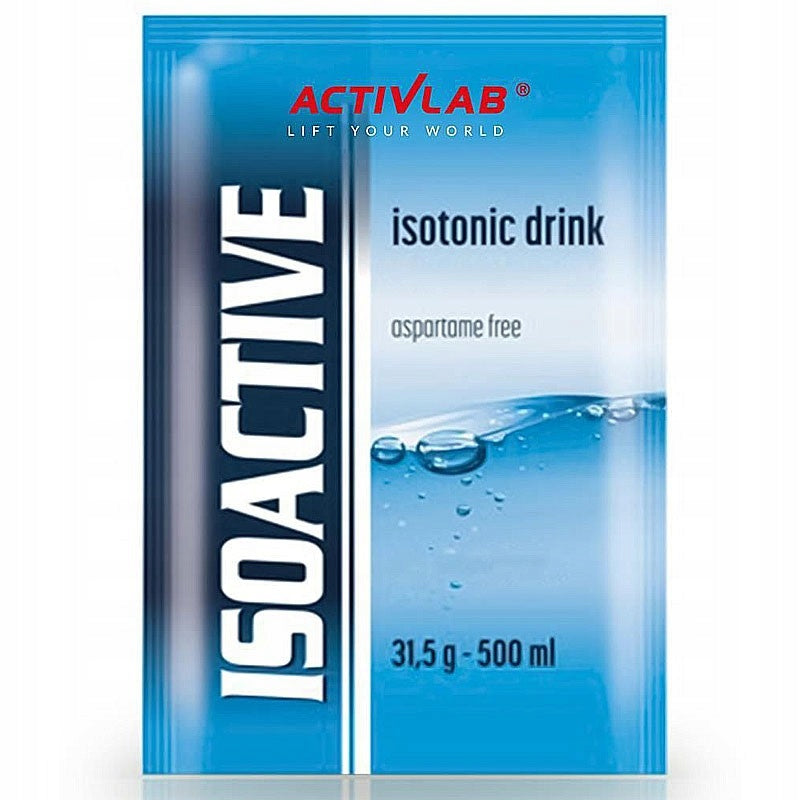 Isotonic sachet Activlab Isoactiv raspberry with lime 31 g 1 pc. Expiration date not specified