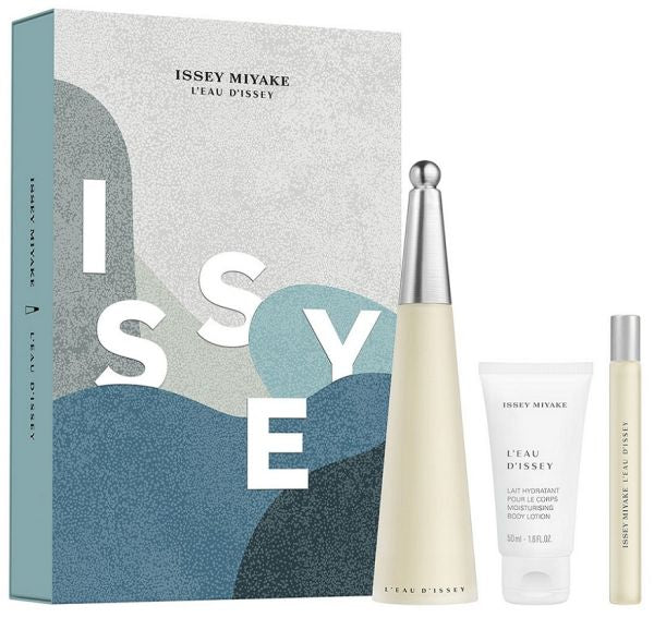 Issey Miyake L'Eau d'Issey EDT 100 ml + EDT MINI 10 ml + BL 50 ml