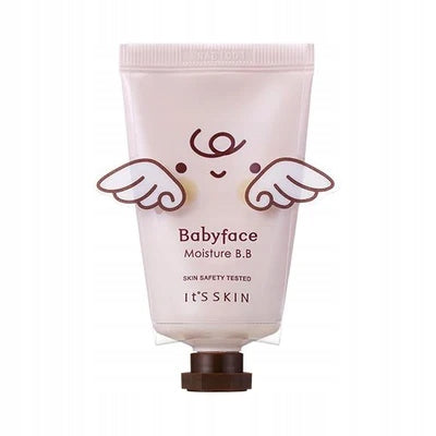 Drėkinamasis BB veido kremas sausai ir normaliai odai It's Skin Babyface Moisture BB Cream SPF30, 30 ml