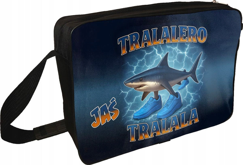 Italian Brainrot Tralalero Tralala Shoulder Bag with Lightning