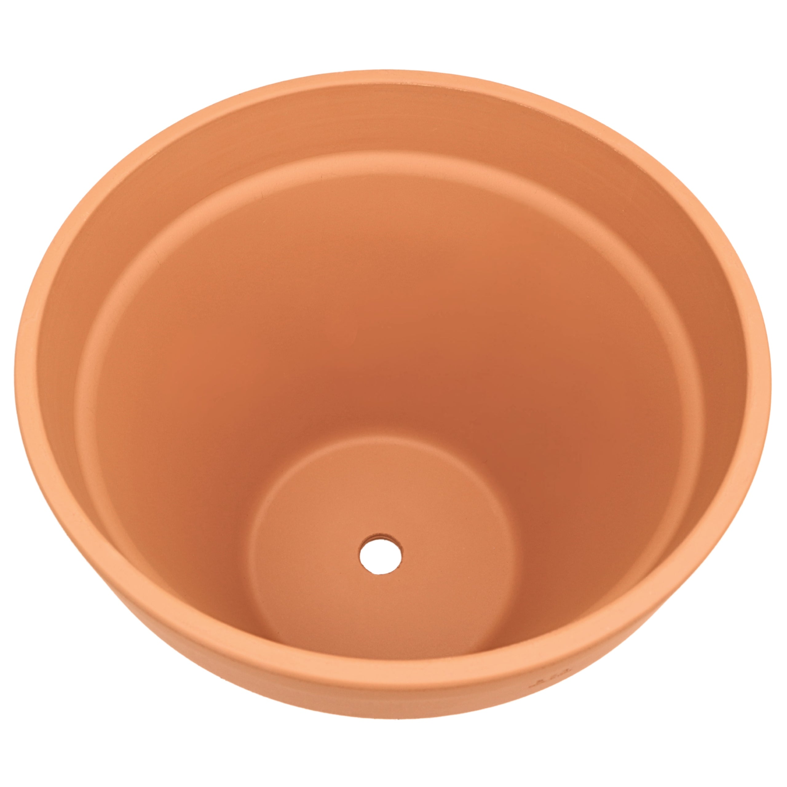 Italian Ceramic Planter 47cm Terracotta Large Flower Pot Simple Traditional VASO Packaging status original