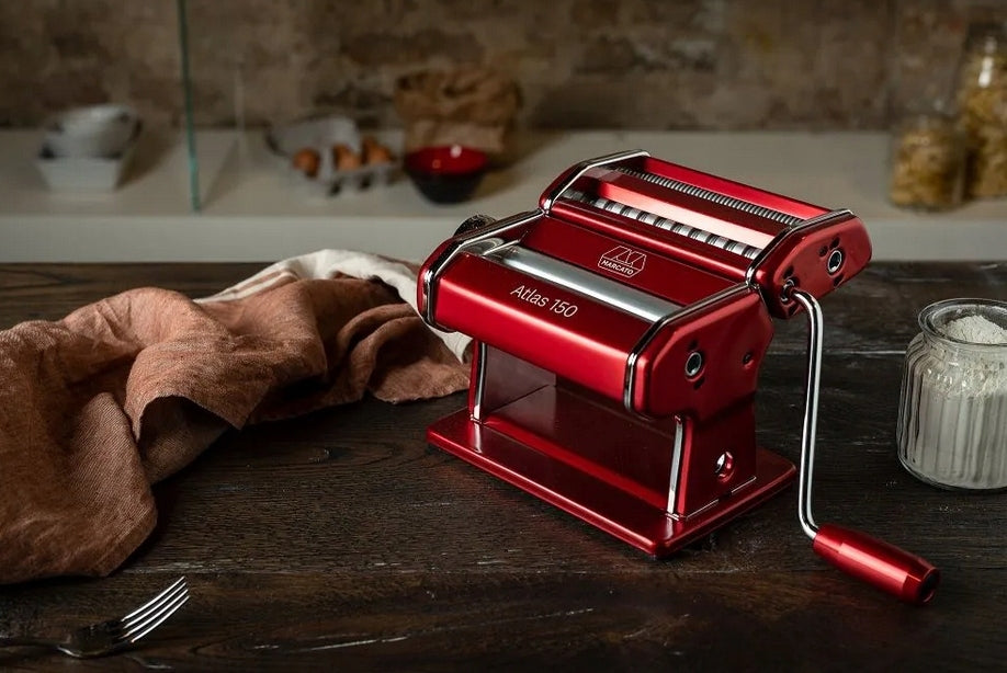 Italian pasta machine Marcato Atlas 150 RED red Manufacturer code 8000011002477