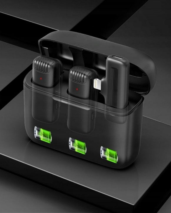 J13 Wireless Microphone Kit for Presentations and Vlogs on iPhone/iPad Manufacturer code CE2-51maikefeng2048