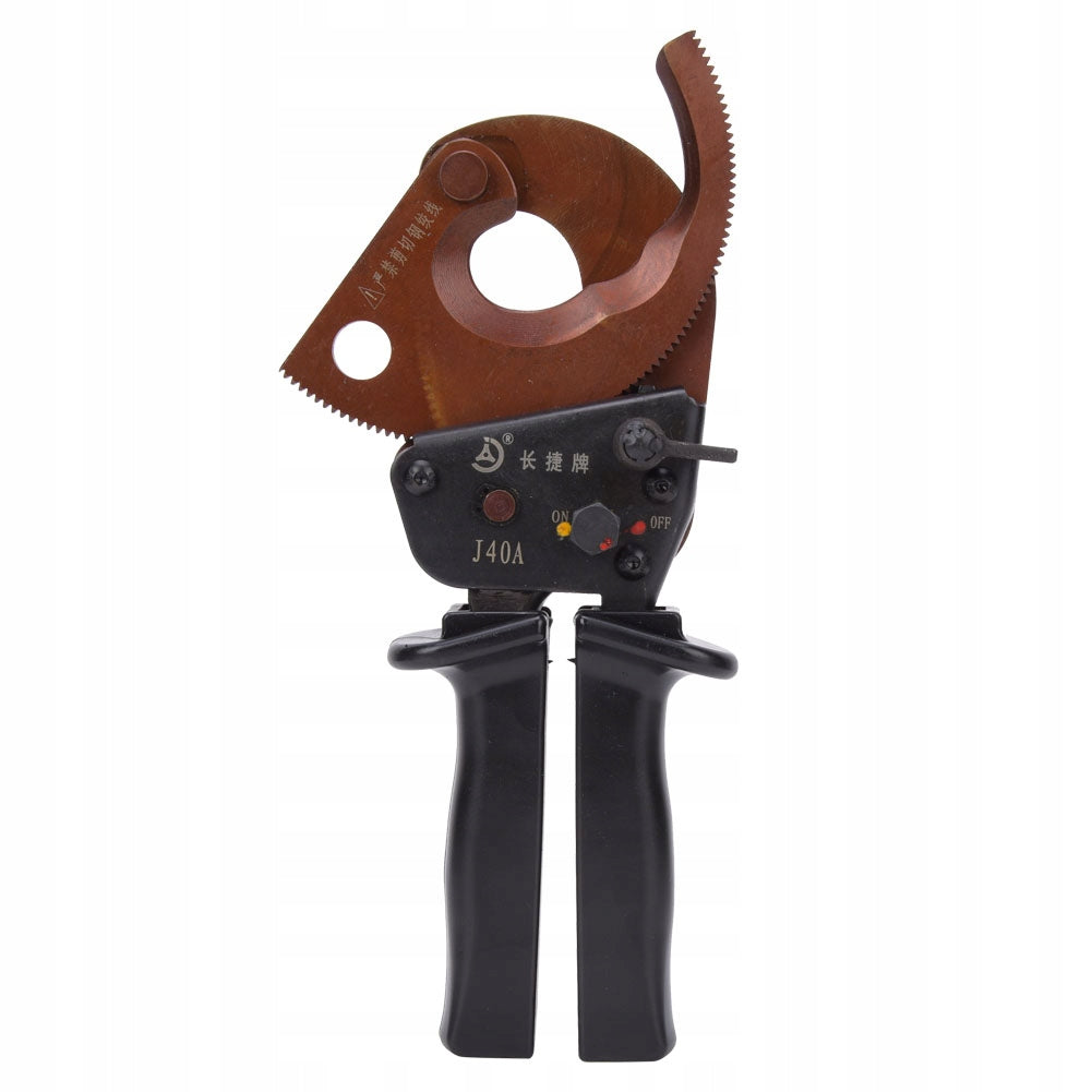 J40A 300M RATCHET CABLE SCISSORS HANDHELD CUTTING TOOL