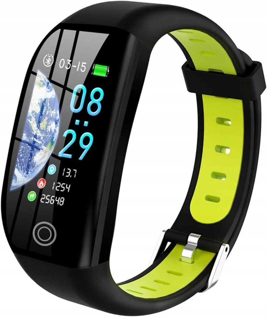 J620 Smartband Tipmant F21 black and green fitness