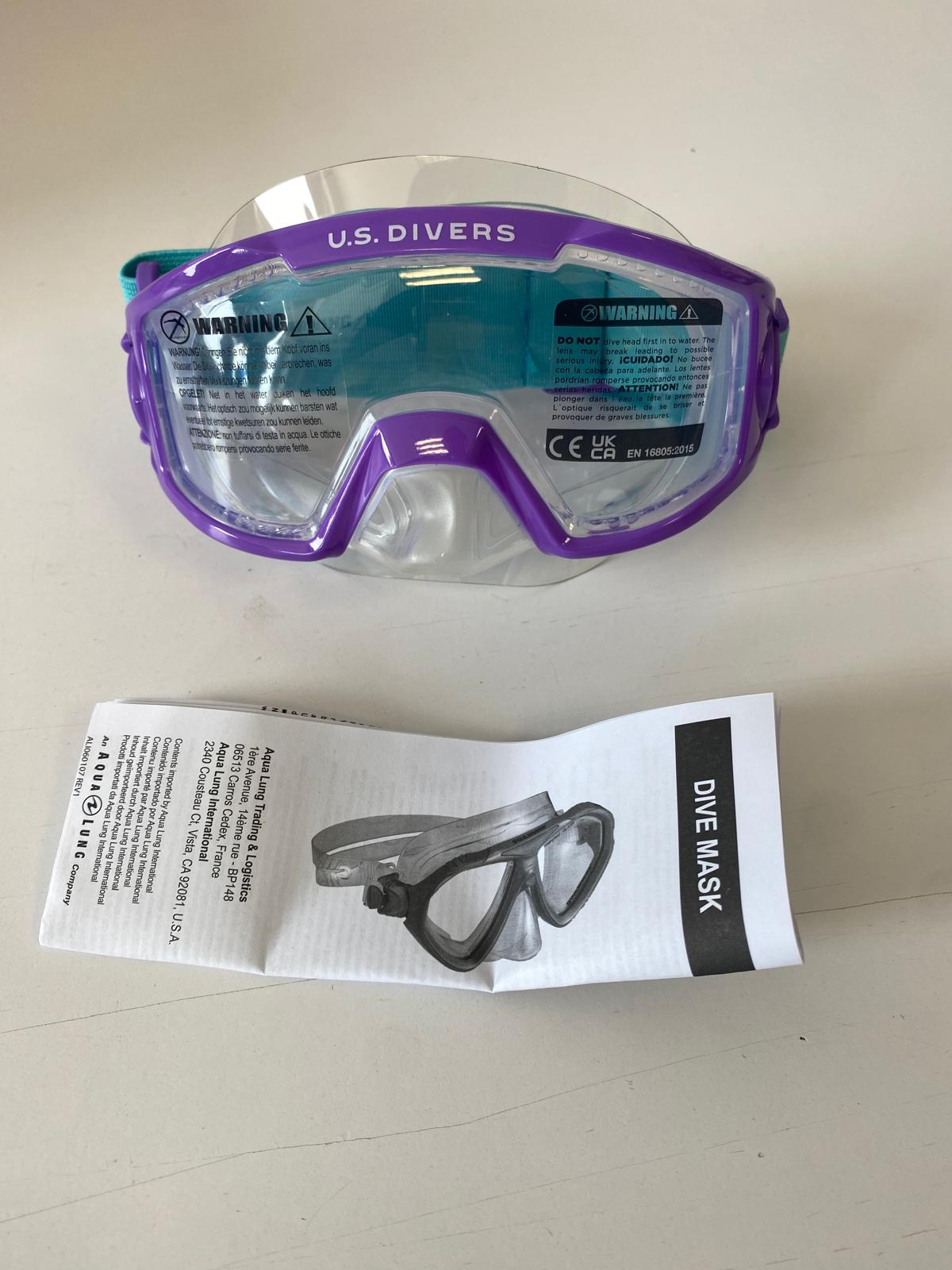 J867 US Divers diving mask Avila