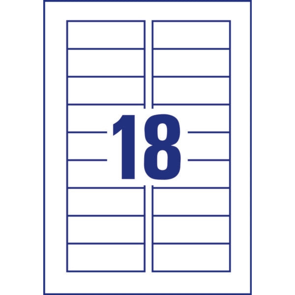 J8871-5 Magnetic Label Holder 78x28mm micro Label length 28 mm