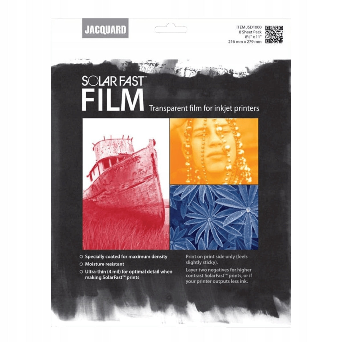 JACQUARD SolarFast A4 Film / Inkjet Printer Film Set