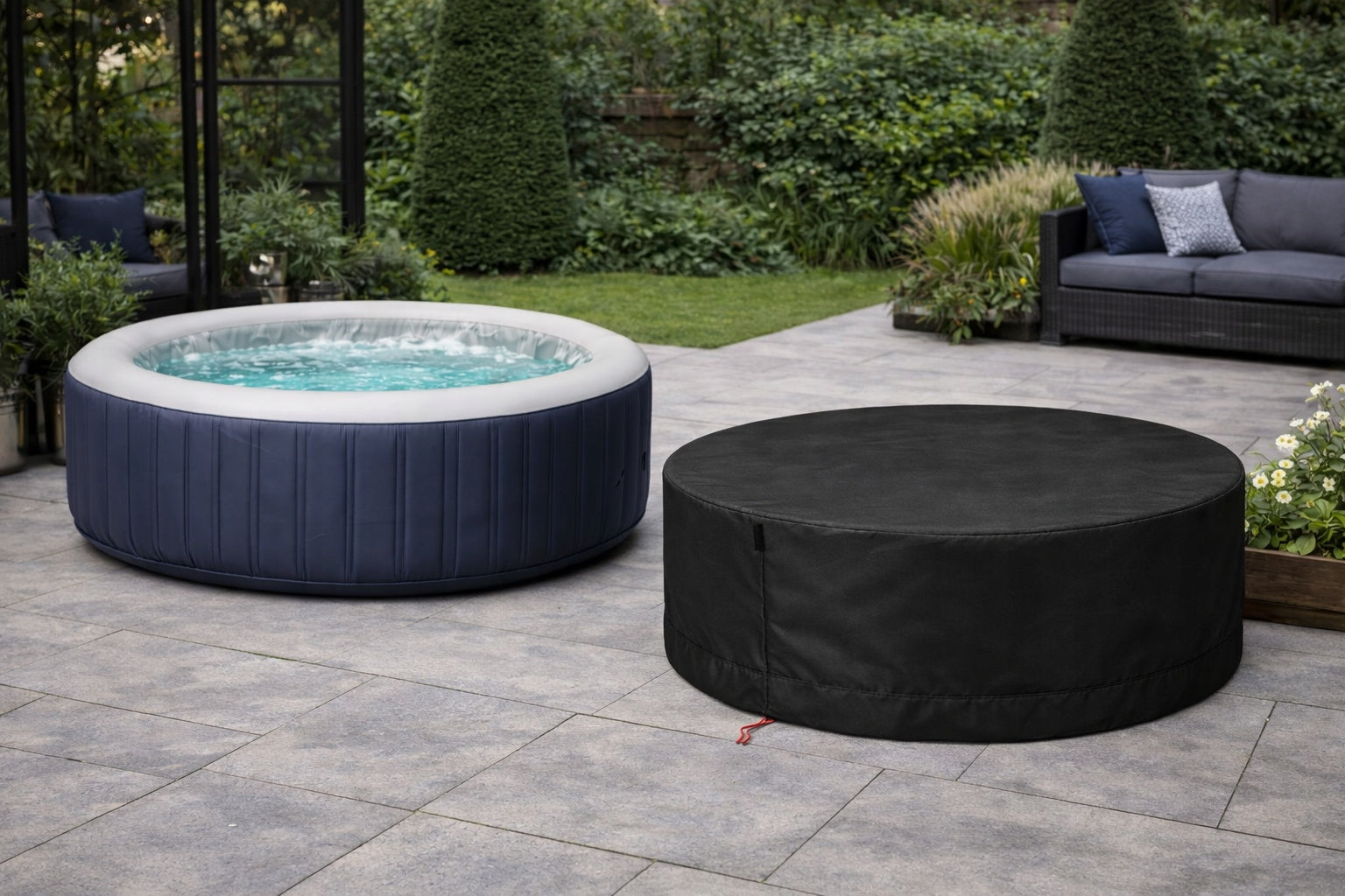 JACUZZI WATERPROOF BALL COVER 200x200x100cm MANUFACTURER to size Manufacturer code PP.BALIA