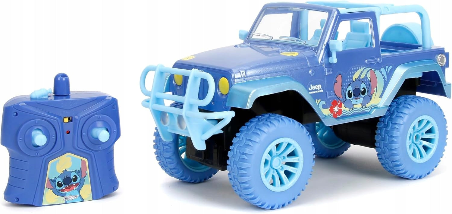 JADA DISNEY STITCH RC CAR JEEP 1:16 remote controlled vehicle Brand Jada Toys