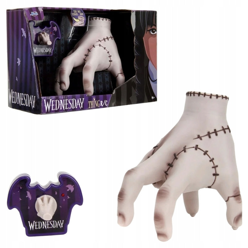JADA WEDNESDAY ADDAMS HANDLE RC FIGURINE TOY REMOTE CONTROLLED CREEP