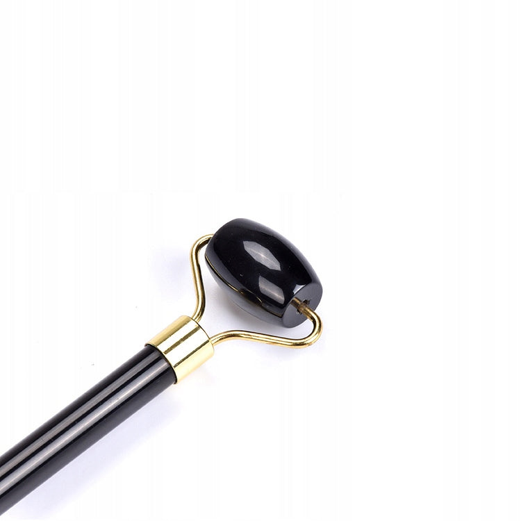 JADE FACE MASSAGER ROLLER BLACK Brand Deni Carte