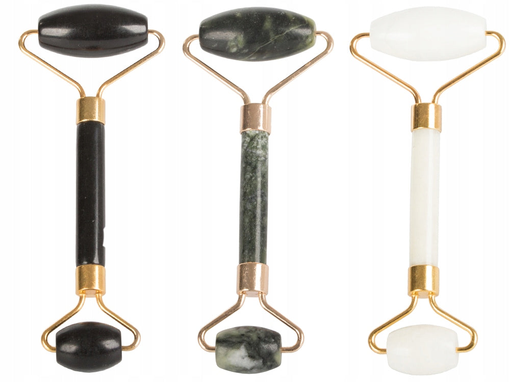 JADE FACE MASSAGER ROLLER JADE ROLLER AGAINST WRINKLES Color multicolor