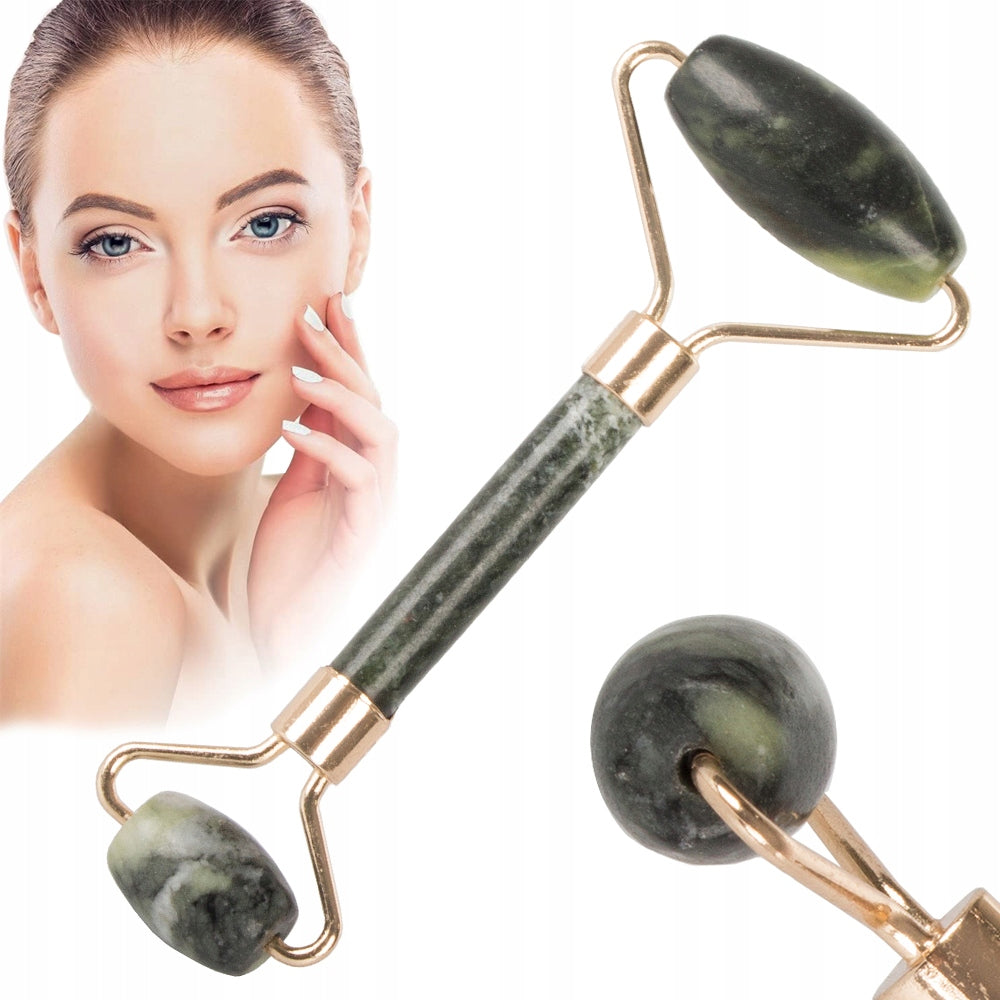 JADE FACE MASSAGER ROLLER JADE ROLLER AGAINST WRINKLES