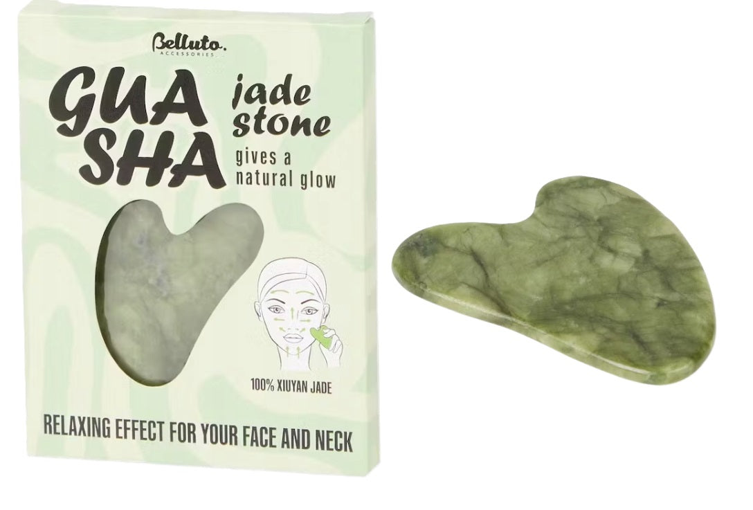 JADE MASSAGER GUA SHA JADE PLATE
