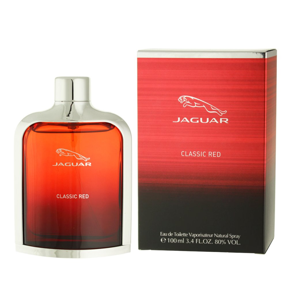 JAGUAR CLASSIC RED EDT 100 ML. ORIGINAL - FOIL Packaging status original