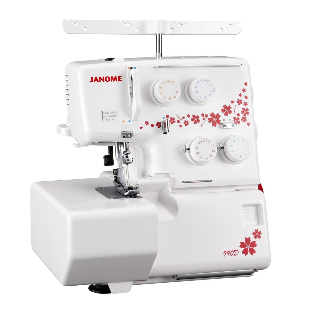 JANOME 990D strong OWERLOK OWERLOCK homemade 4-thread with mere Brand Janome
