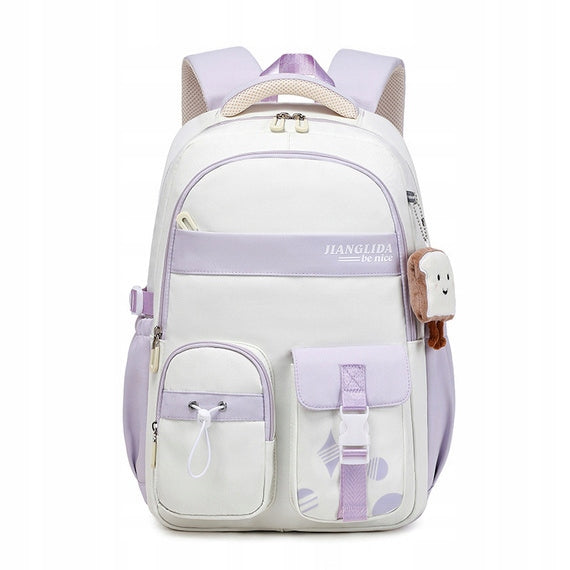JANSBEN School Backpack For Girls Boys Waterproof 21L Manufacturer code F096SCHULRANZENBROWN