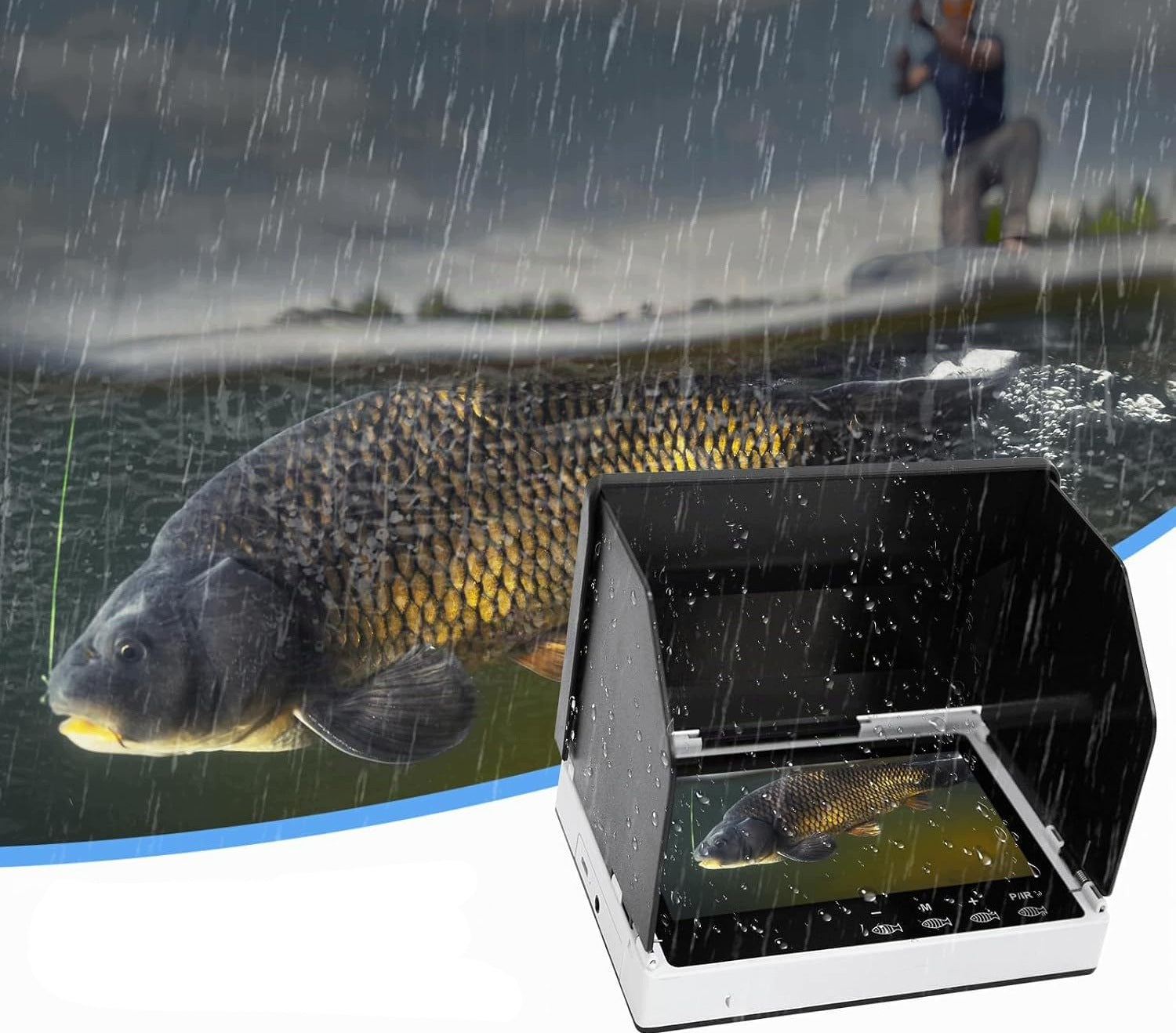 JAOGAUS UNDERWATER FISHING CAMERA WITH SONAR 5" IPS DISPLAY Manufacturer code DX-KD5CTYQ-051