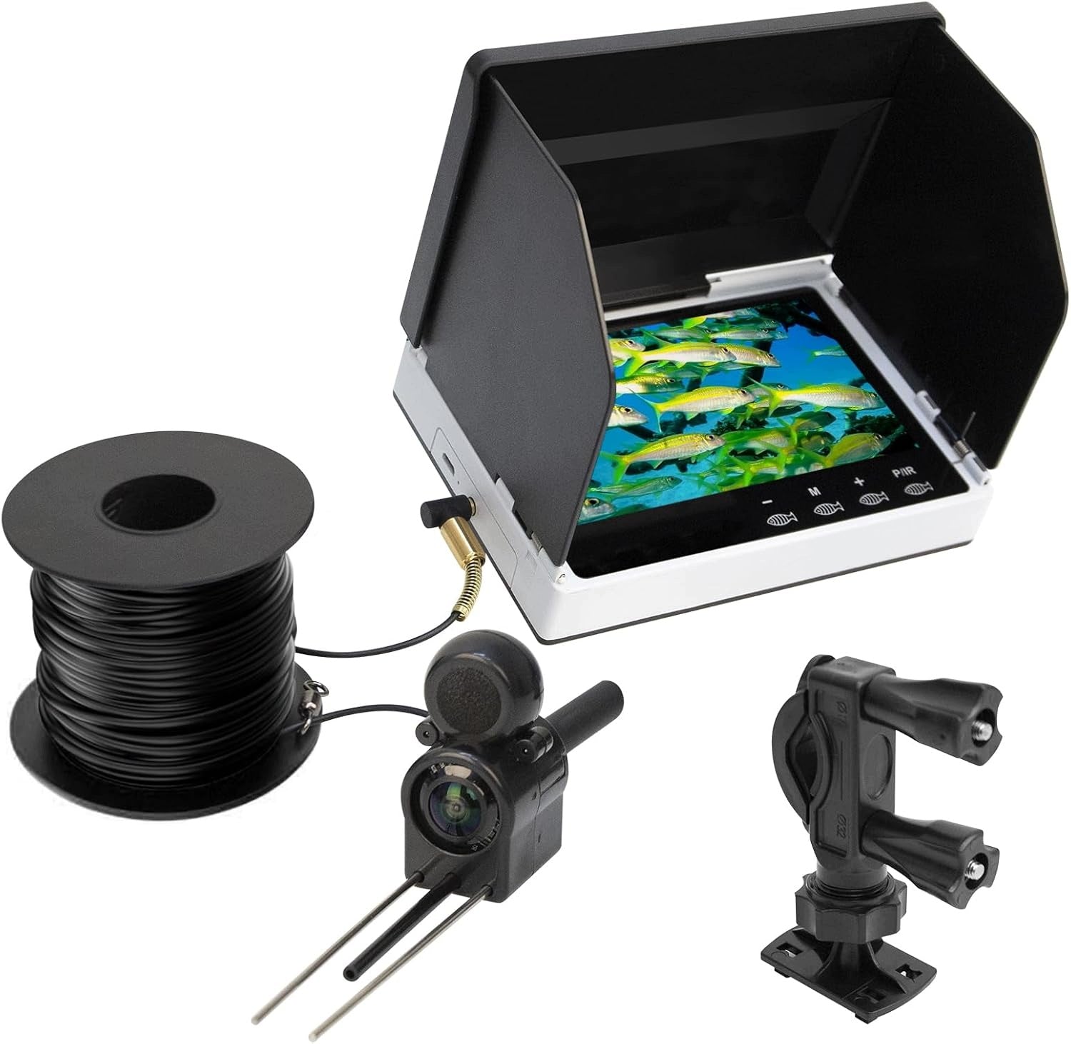 JAOGAUS UNDERWATER FISHING CAMERA WITH SONAR 5" IPS DISPLAY