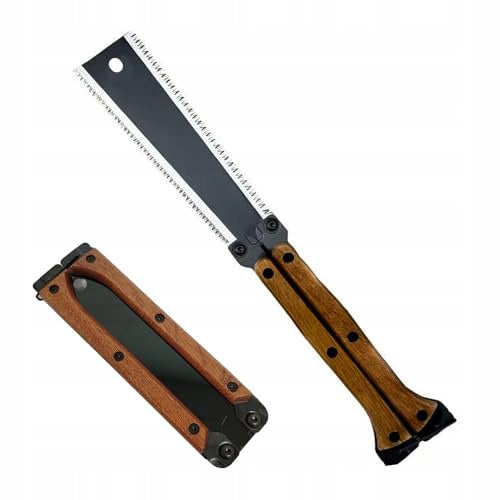 JAPANESE FOLDING SAW 13/14 TPI TWO-EDGE WOOD STEEL SK5 steel Brand no brand