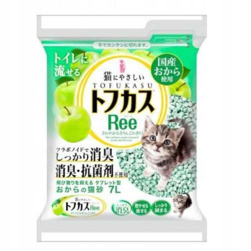 JAPANESE TOfu LITTER with natural apple, 7 l