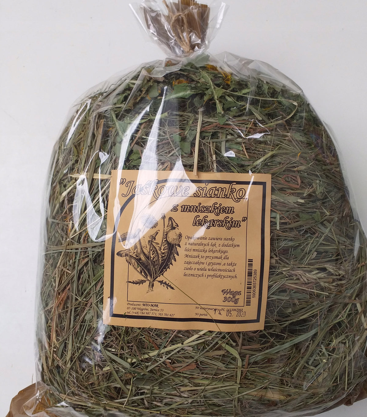 JAŚKOWE HAY WITH DANDELION 300G