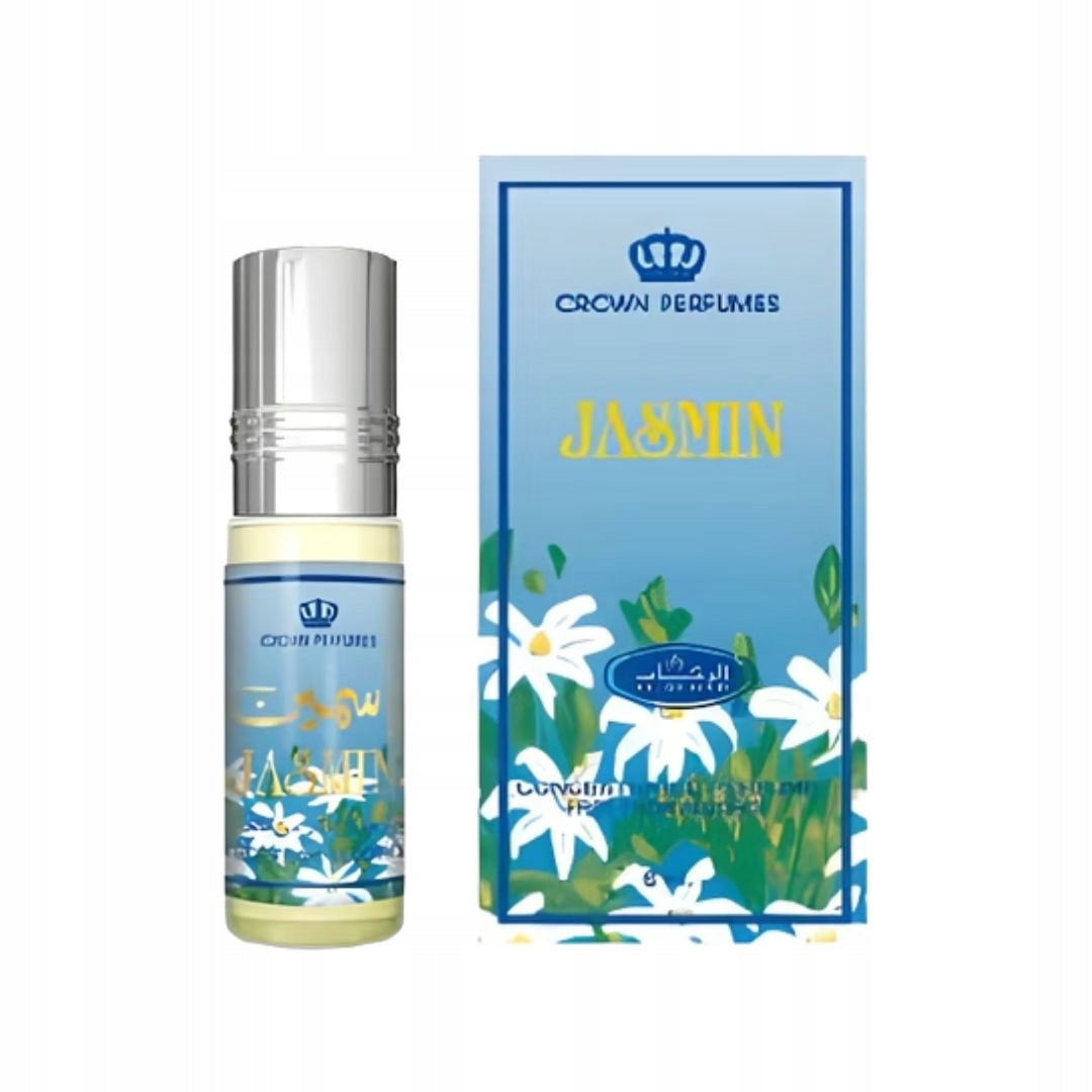JASMINE PERFUME IN OIL WOMEN JASMINE SOFT SWEET FRAGRANCE 6ML AL REHAB Packaging status original