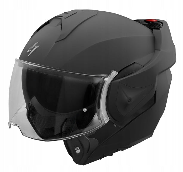 JAW HELMET 180° STORMER CRUSHER BLACK MATT BLACK MAT Size M