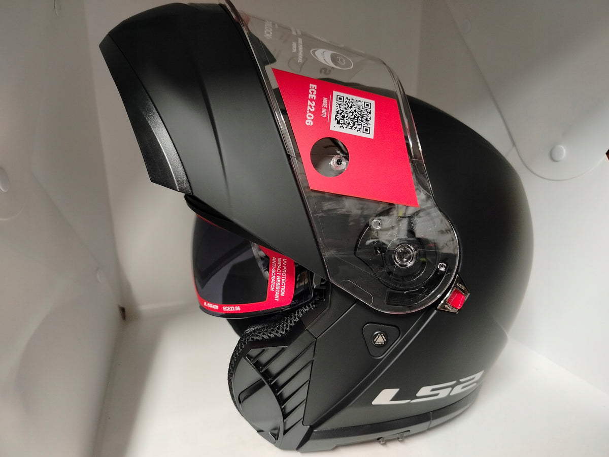 JAW HELMET LS2 FF908 STROBE II MATT BLACK ros. 3XL+BLENDA, motorbike/scooter