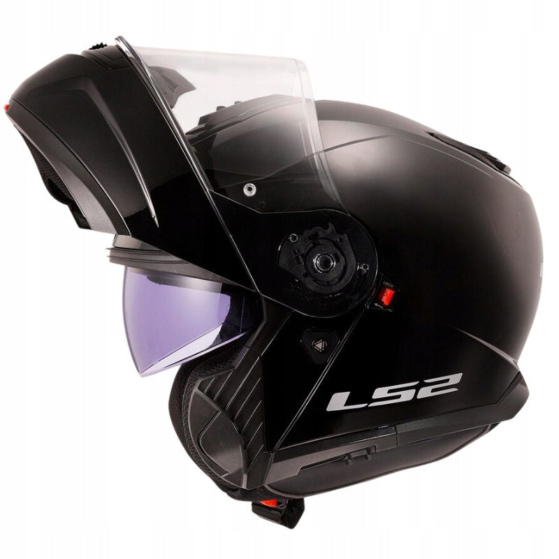 JAW HELMET LS2 FF908 STROBE II SOLID BLACK-06 FF908 STROBE II SOLID BL