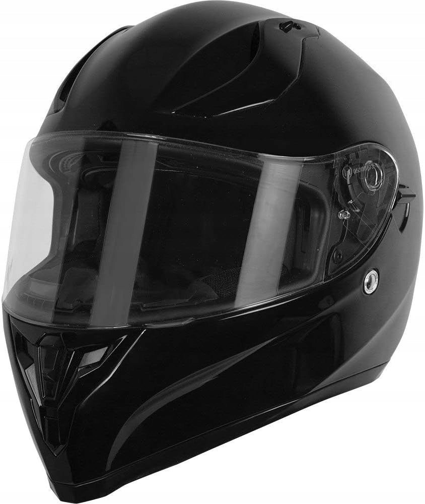 JAW HELMET MOTORCYCLE SCOOTER QUAD CROSS BLACK GLOSS M 57-58 CM EAN (GTIN) 5902249472554